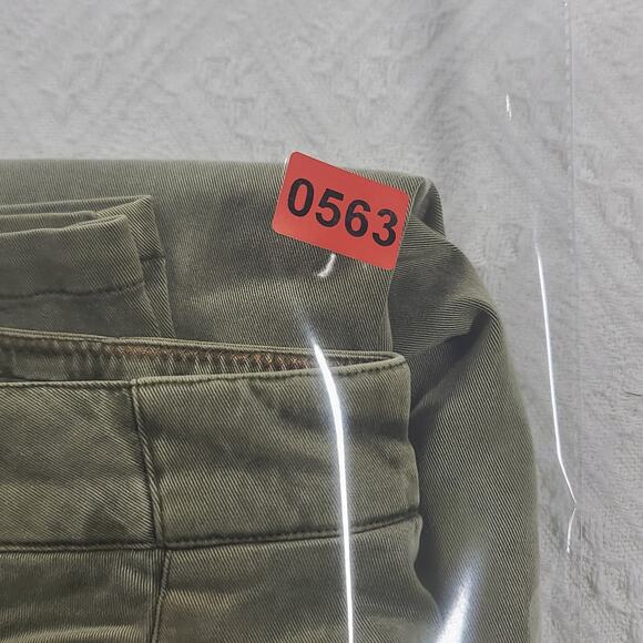 Ecru The Mitchell Project "The Reade" pull on women's pants Olive Sz 4 Gorpcore - Picture 14 of 14